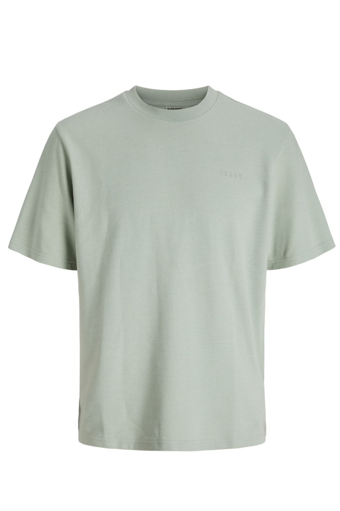 JCOPACER STRUCTURE TEE SS CREW NECK 12279906 AQUA GRAY
